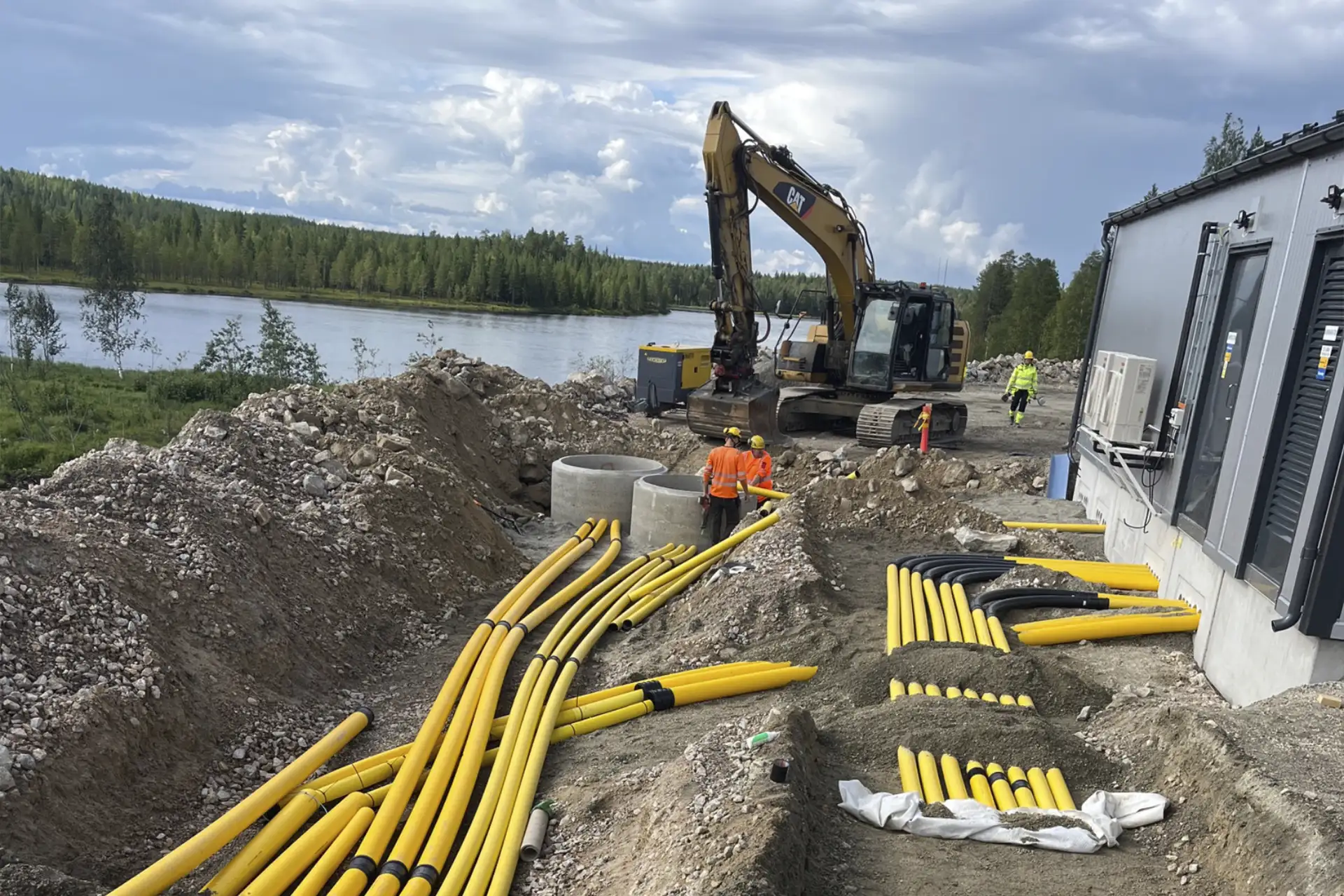 Maanrakennus- ja vesihuoltotyöt Maanrakennus- ja vesihuoltotyöt